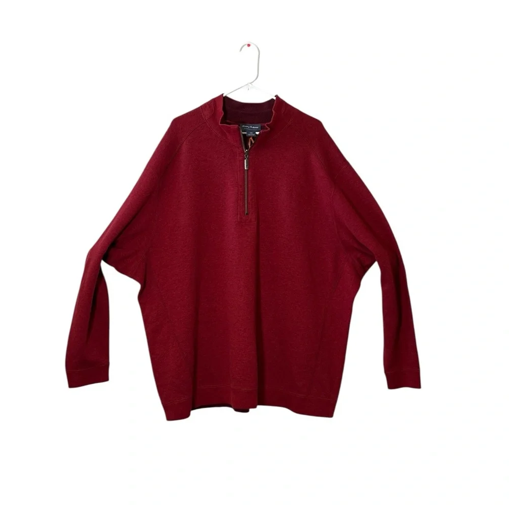 NWT Tommy Bahama Reversible Zip Up Sweater,100% Cotton,Size 3XB